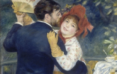 Country Dance, by Pierre-Auguste Renoir