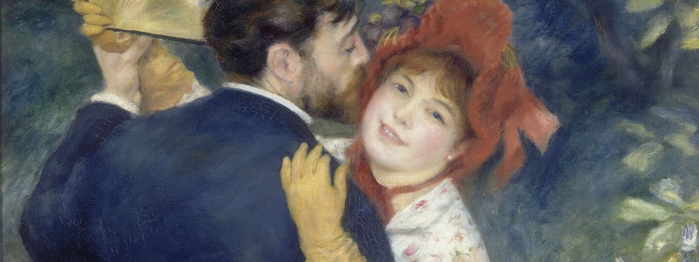 Country Dance, by Pierre-Auguste Renoir