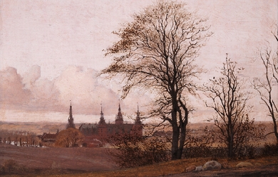 Autumn Landscape, by Christen Købke