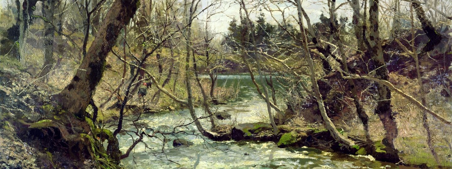 River, by Frits Thaulow