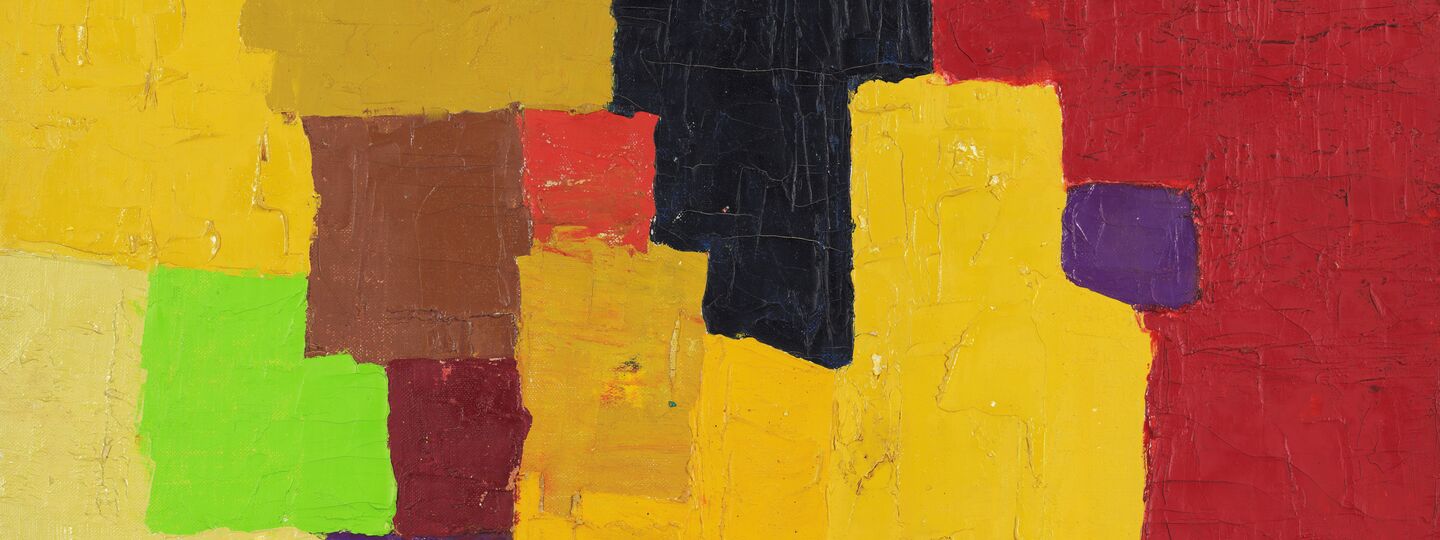 Autumn in Yosemite Valley, by Etel Adnan