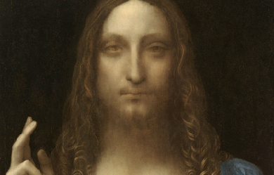 Salvator Mundi, by Leonardo da Vinci