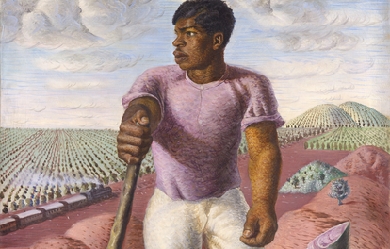 Coffee Farm Worker, by Candido Portinari