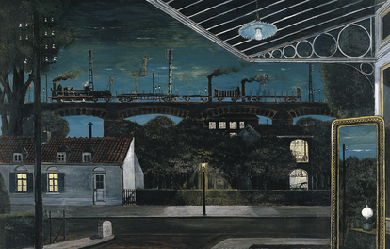 The Viaduct, by Paul Delvaux