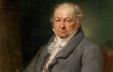 Portrait of Francisco de Goya, by Vicente López Portaña