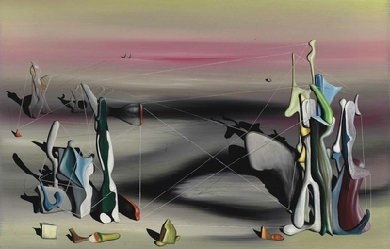 The light, the loneliness, by Yves Tanguy