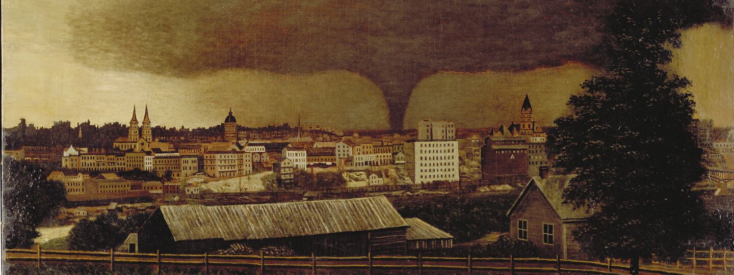 Tornado over St. Paul, by Julius Holm