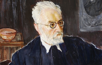 Miguel de Unamuno, by Maurice Fromkes