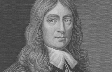 Portrait of English Poet John Milton , by Unknown