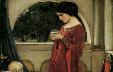 The Crystal Ball, by John William Waterhouse