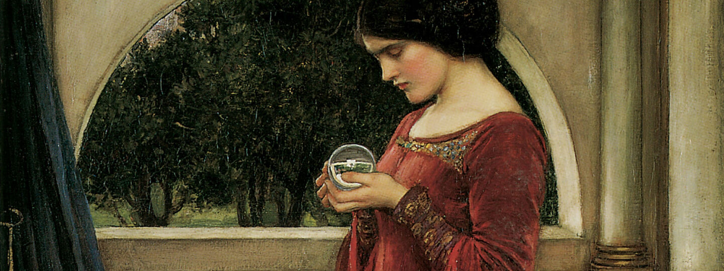 The Crystal Ball, by John William Waterhouse