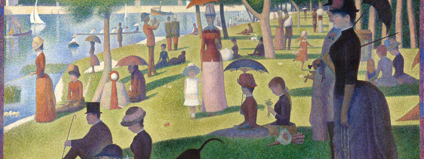 Study for a Sunday on La Grande Jatte, by Georges Pierre Seurat