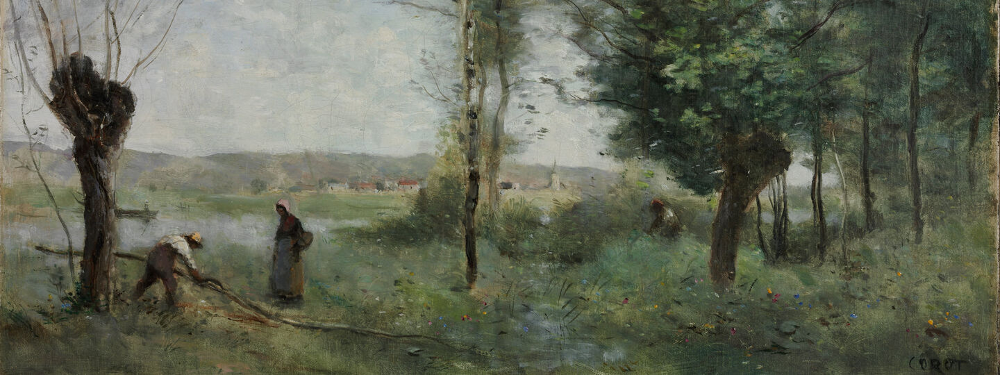 Souvenir of Coubron, by Jean-Baptiste-Camille Corot