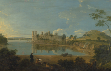 Caernarfon Castle, by Richard Wilson