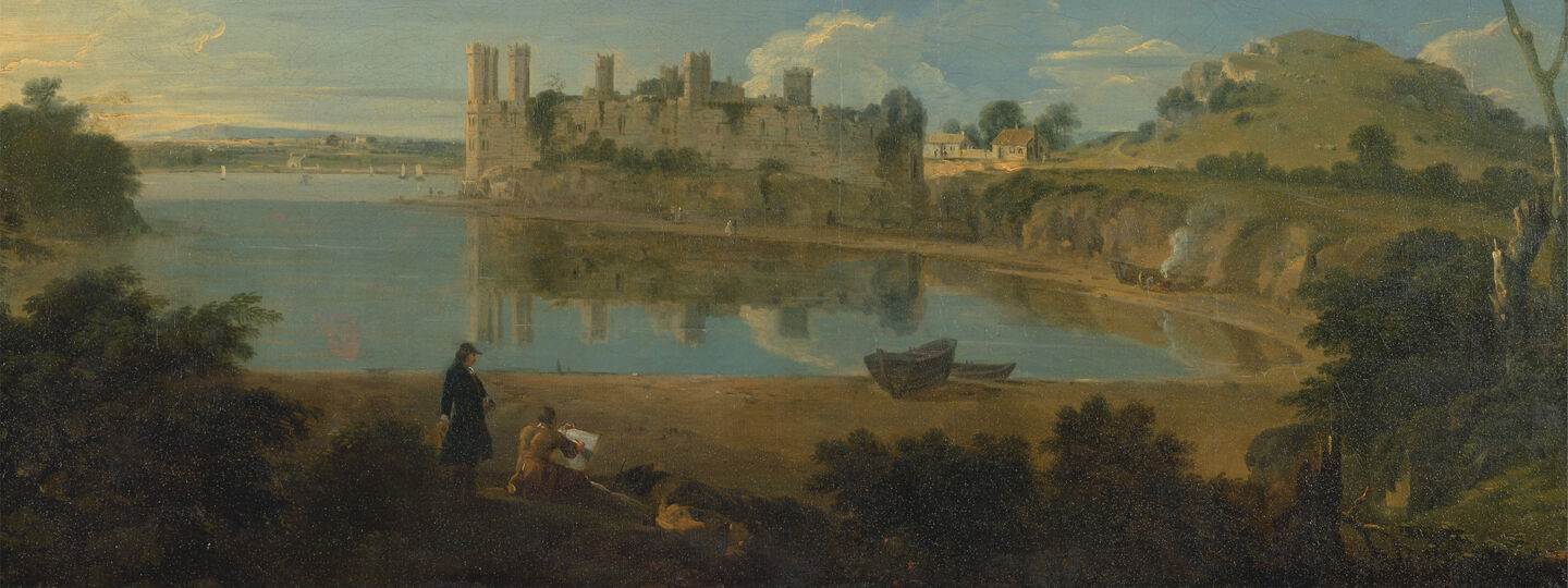 Caernarfon Castle, by Richard Wilson