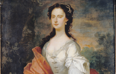 Portrait of a Woman in White, by John Vanderbank