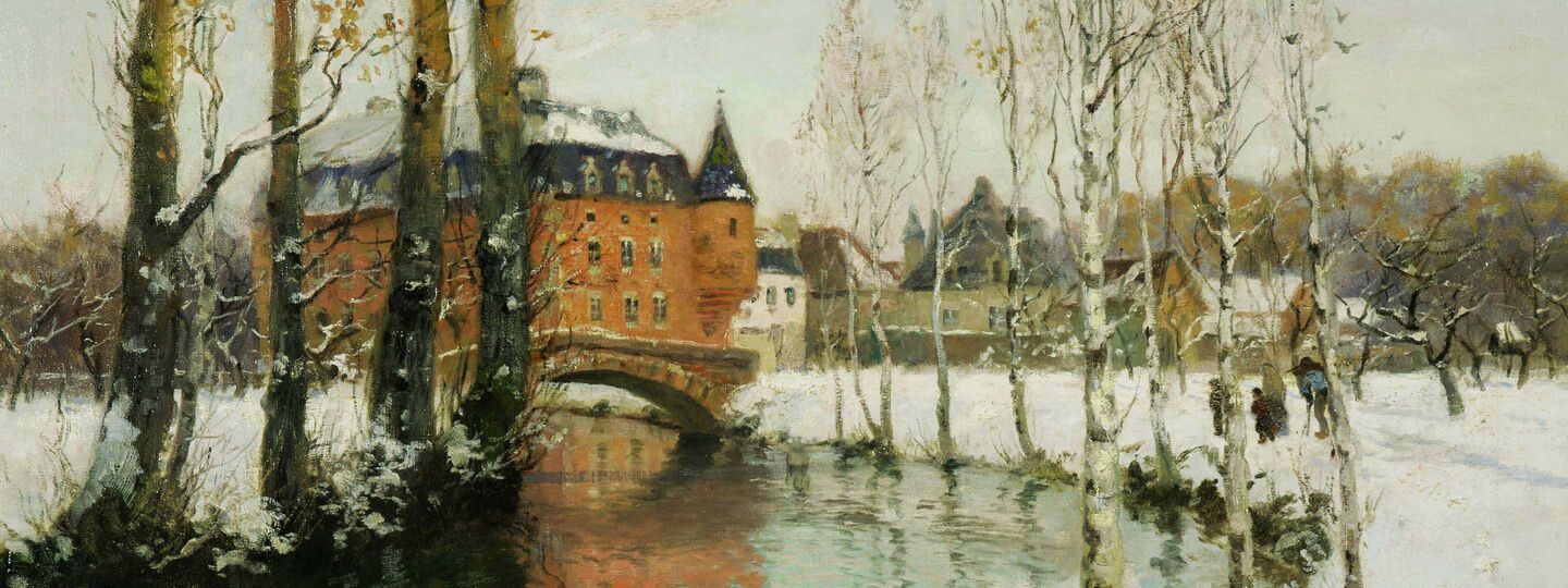 A Château in Normandy, by Frits Thaulow