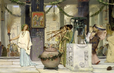 The vintage festival, by Lawrence Alma-Tadema