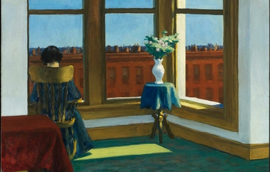 Room in Brooklyn, by Edward Hopper