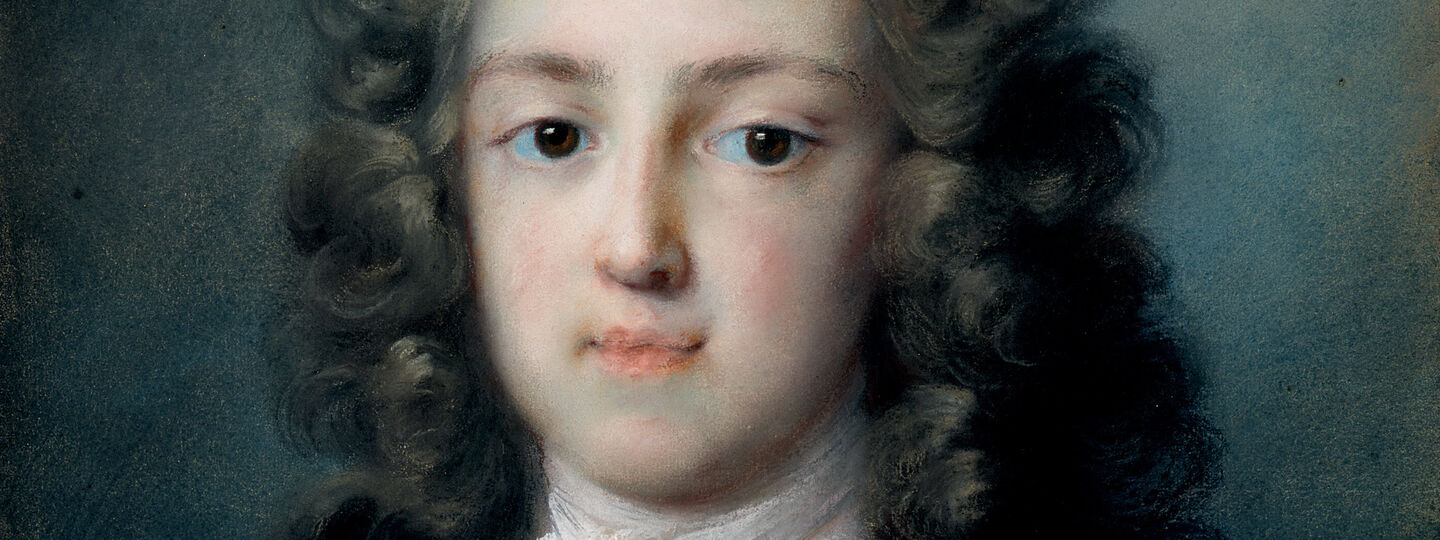 Louis XV of France (1710-1774) as Dauphin, by Rosalba Carriera