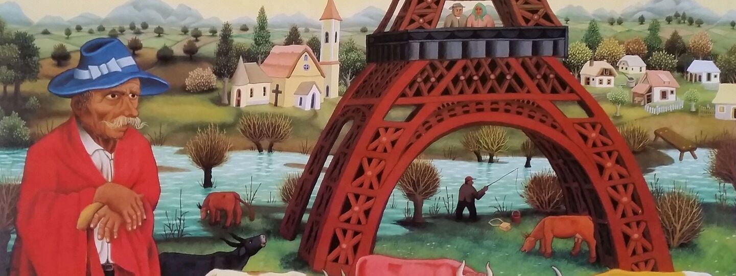 Eifel tower, by Ivan Generalić