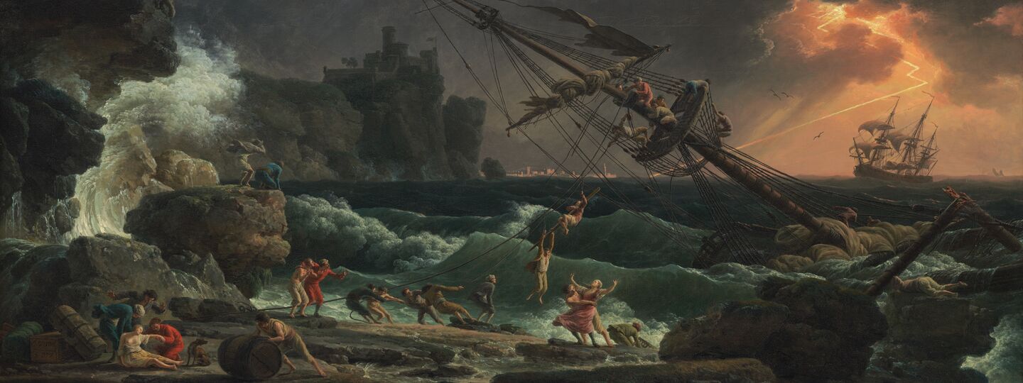 The Shipwreck, by Claude Joseph Vernet