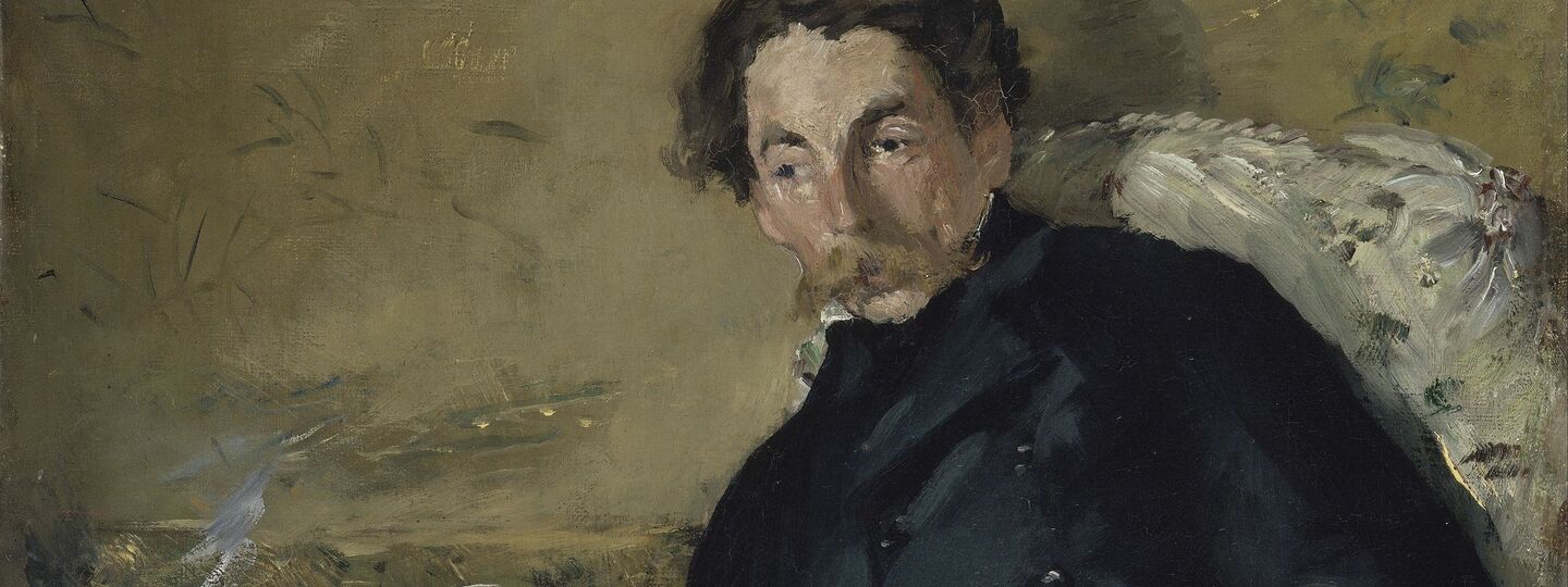 Portrait of Stéphane Mallarmé, by Édouard Manet