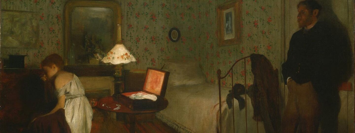 Interior, by Edgar Degas