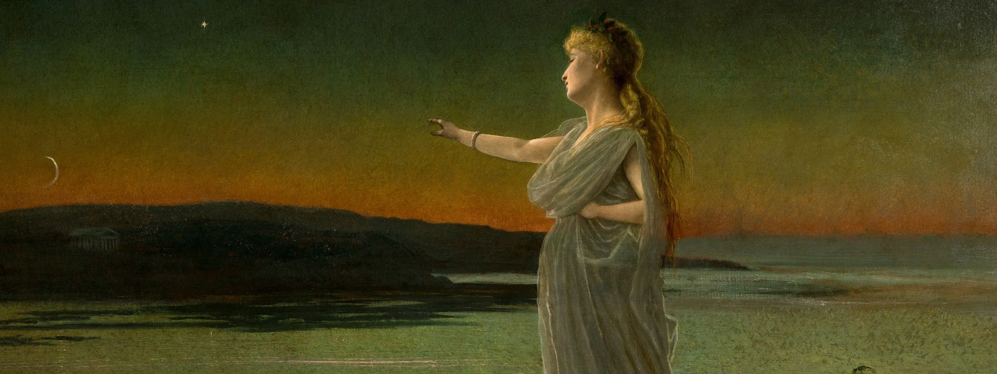  Ariadne at Naxos, by John Atkinson Grimshaw