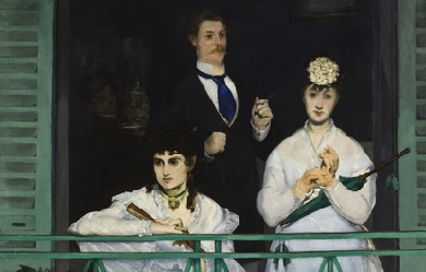 The Balcony, by Édouard Manet