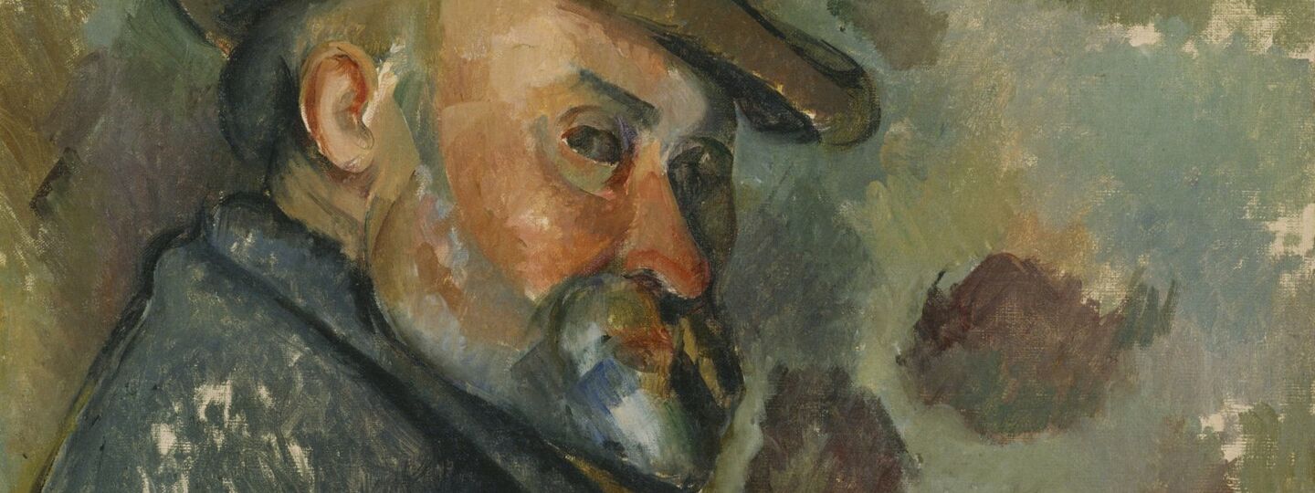 Self-Portrait with a Hat, by Paul Cézanne