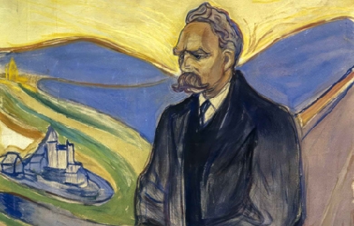 Friedrich Nietzsche, by Edvard Munch