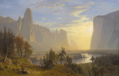 Yosemite Valley, by Albert Bierstadt