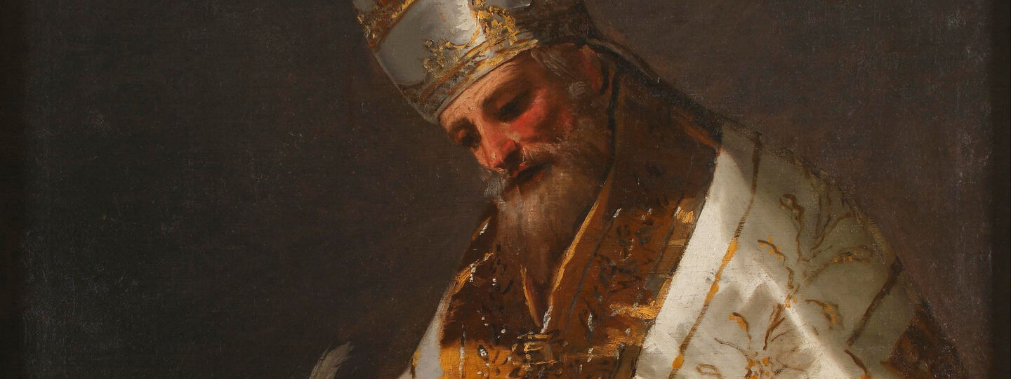 Saint Gregory the Great, Pope, by Francisco de Goya