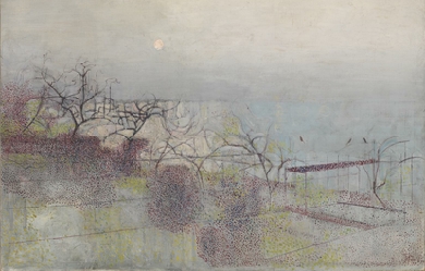 The Hanging Gardens of Hammersmith, No. 1, by Victor Pasmore