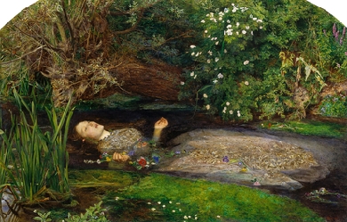 Ophelia, by John Everett Millais