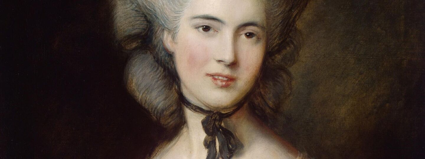 Woman in Blue, by Thomas Gainsborough