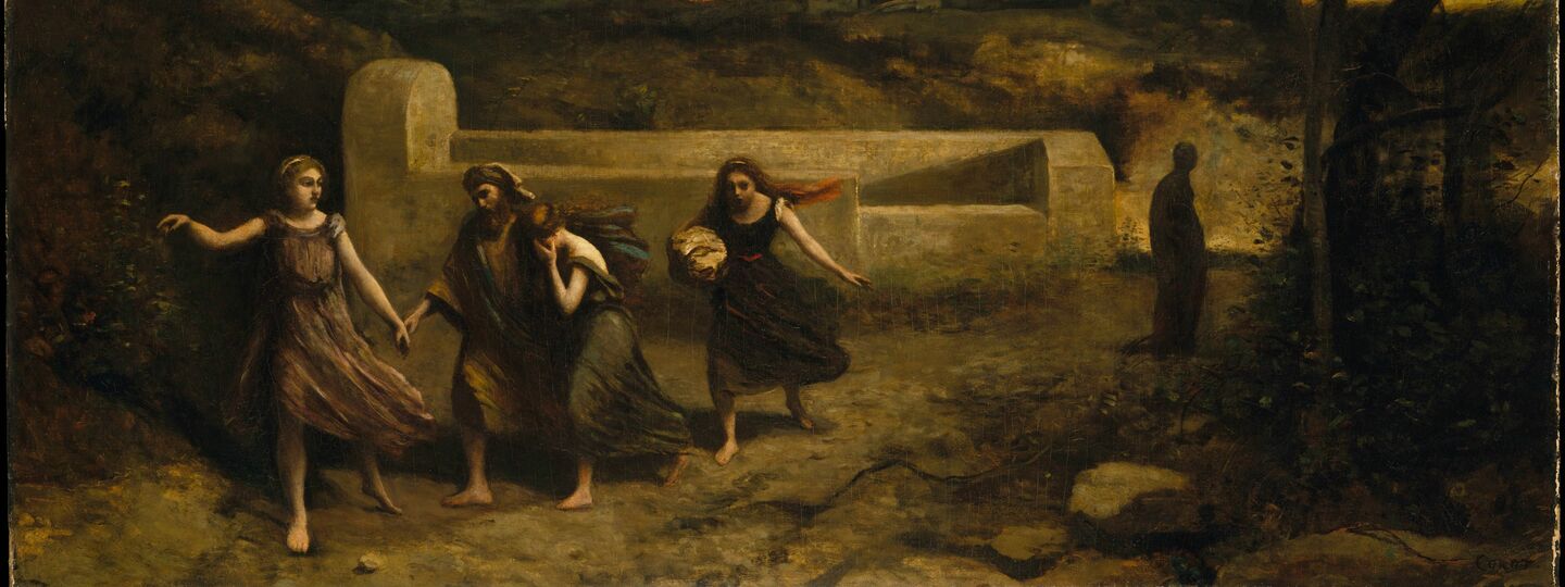 The Burning of Sodom (formerly The Destruction of Sodom), by Jean-Baptiste-Camille Corot