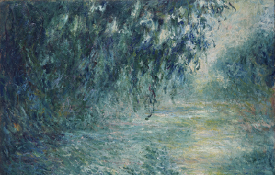 Morning on the Seine, by Claude Monet