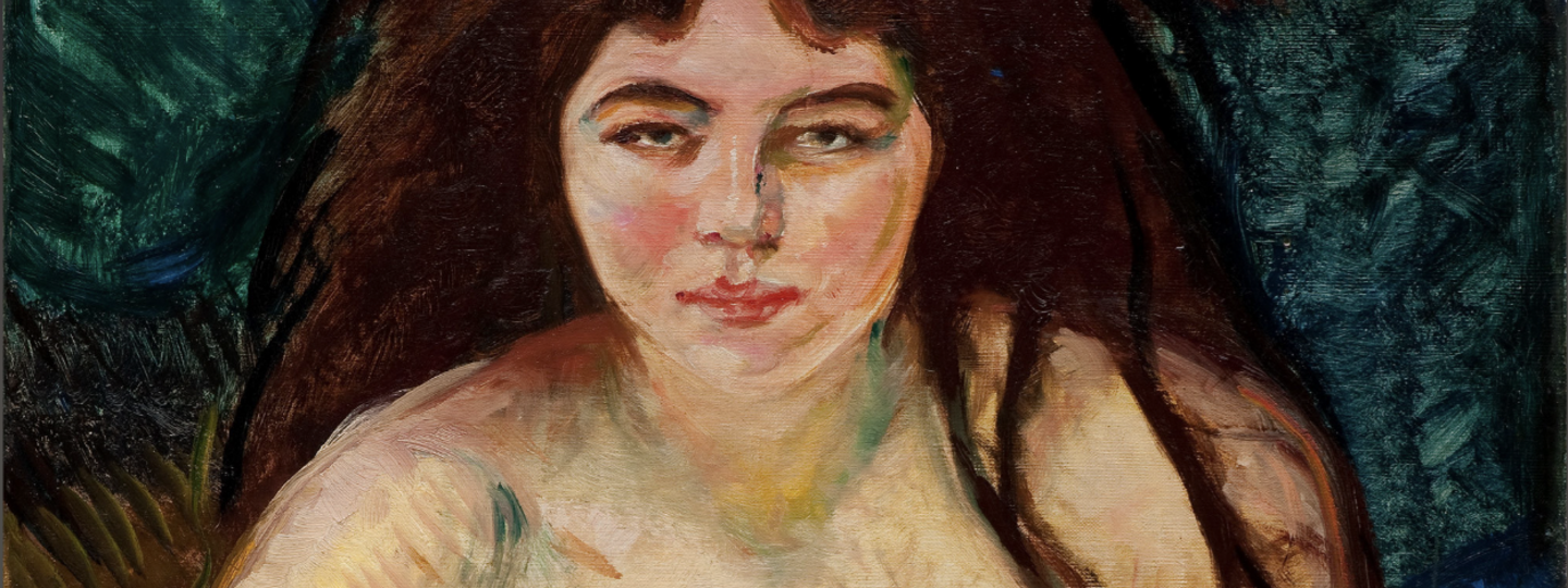 Female Nude; The Beast, by Edvard Munch
