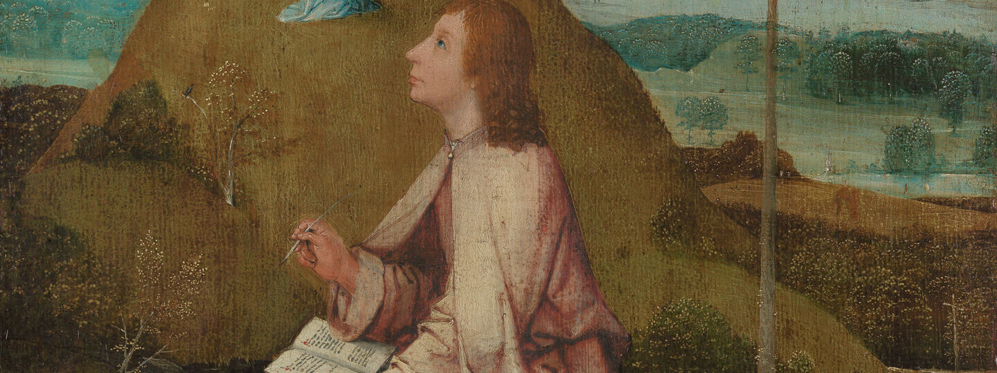 Saint John the Evangelist on Patmos, by Hieronymus Bosch