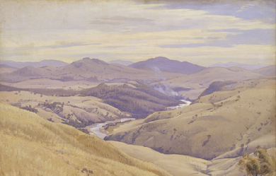 Weetangera, Canberra, by Elioth Gruner