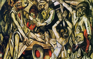 The night, by Max Beckmann