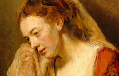 A Woman Weeping, by Rembrandt