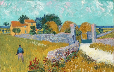 Farmhouse in Provence, by Vincent van Gogh