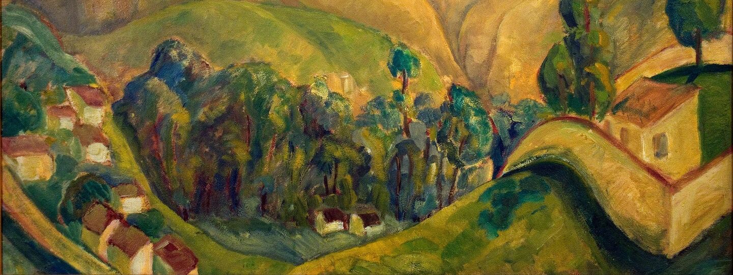 Landscape, by Diego Rivera