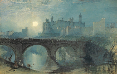 Alnwick Castle, by J. M. W. Turner