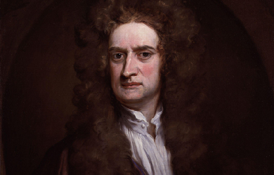 Portrait of Sir Isaac Newton, by Godfrey Kneller