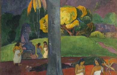 Mata Mua (In Olden Times), by Paul Gauguin