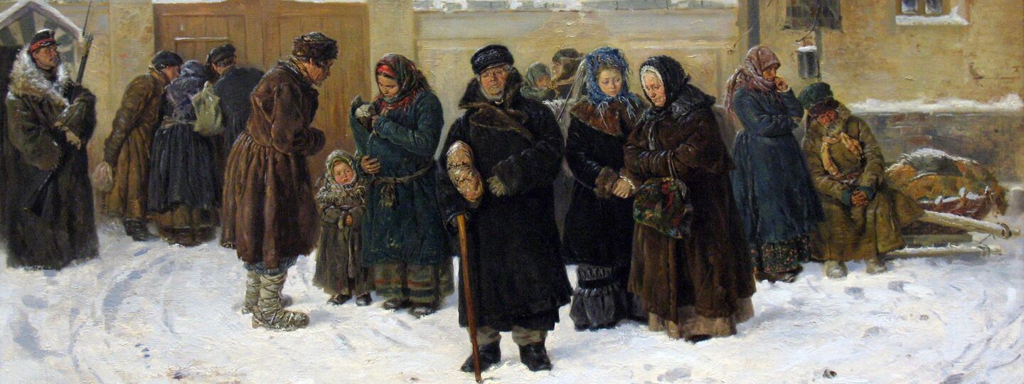 Expectation, by Vladimir Makovsky